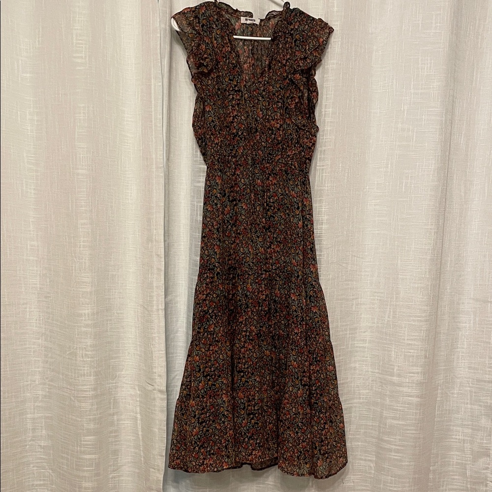 BB Dakota by Steve Madden Multicolor Floral Maxi Dress